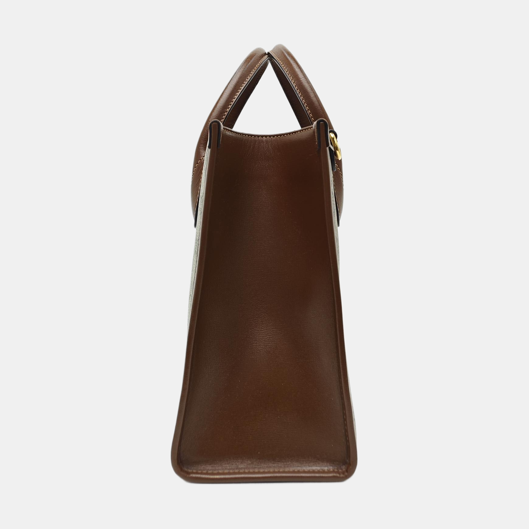 Retro Small Monogram Coated Canvas Brown