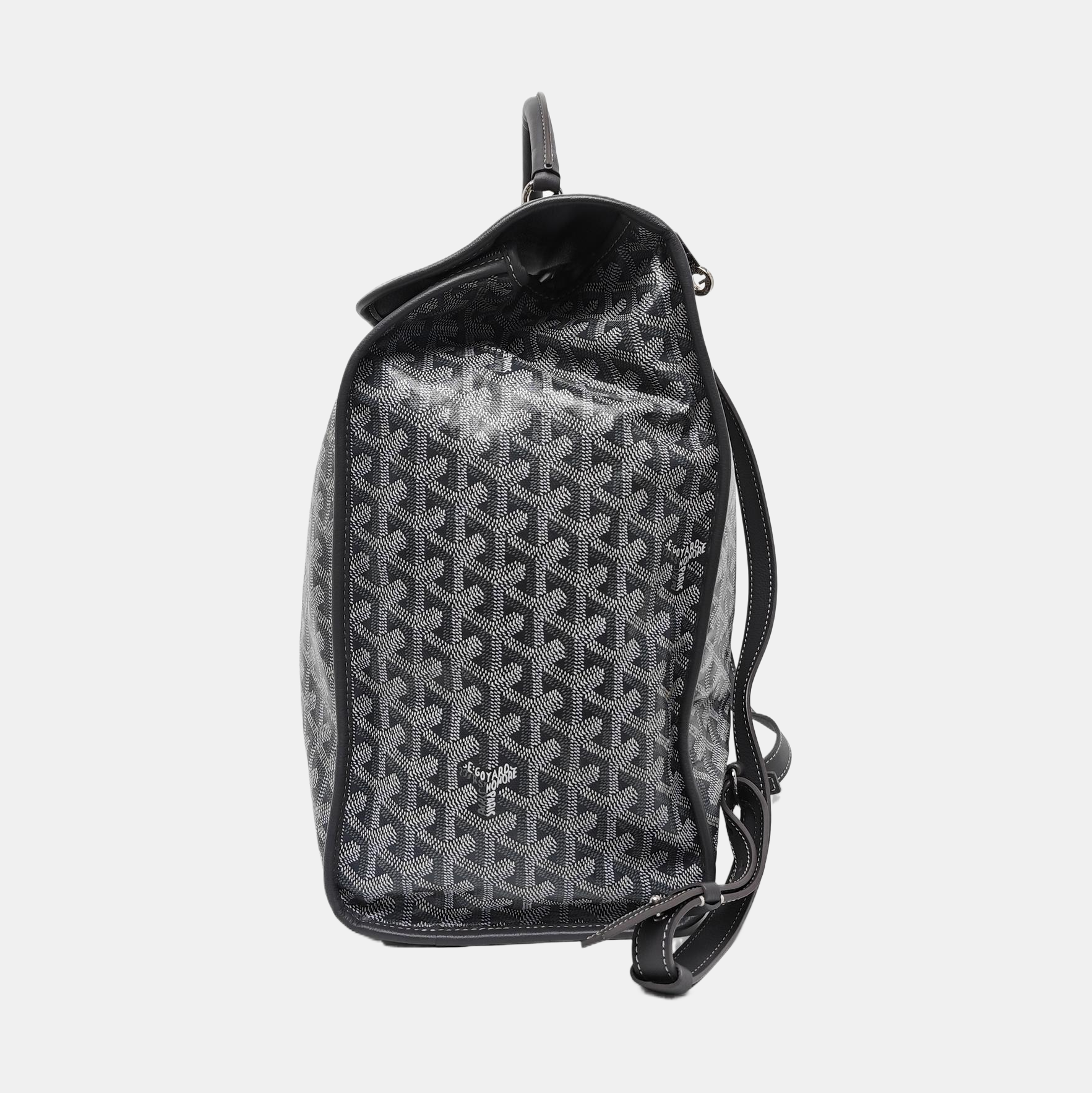Saint Léger Coated Canvas Gray