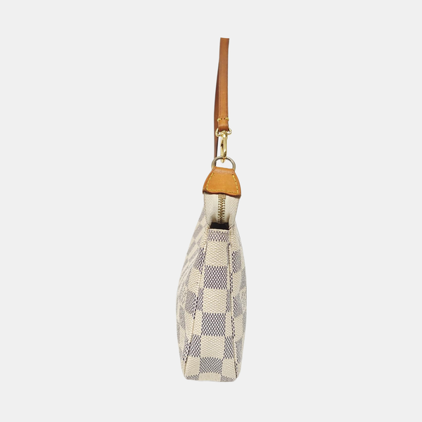 ACCESSOIRES GM Damier Azur Coated Canvas White