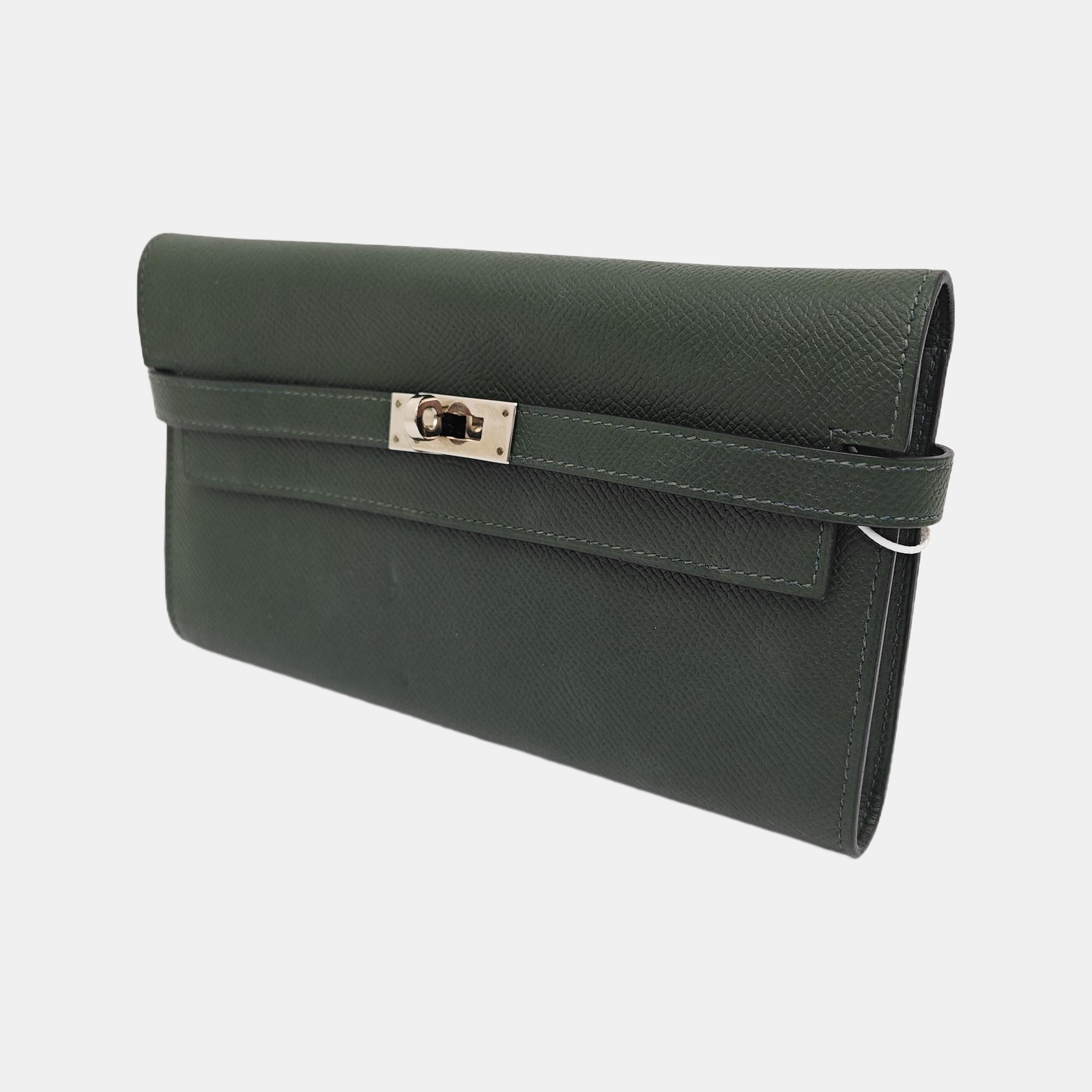 Kelly 20 Epsom Green Wallet