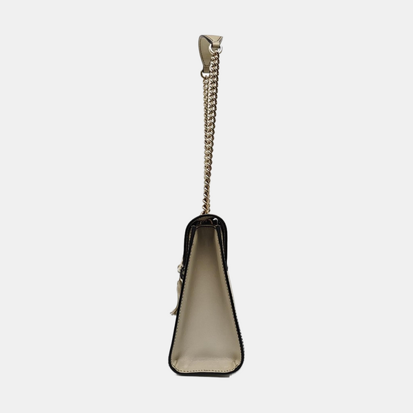 Emily Chain Monogram Canvas Beige