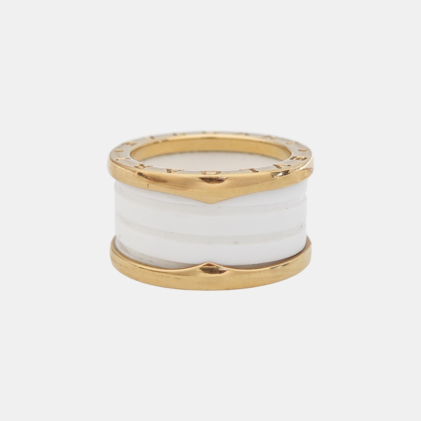B.ZERO1 18k Rose Gold Ring EU 54