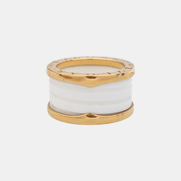 B.ZERO1 18k Rose Gold Ring EU 54