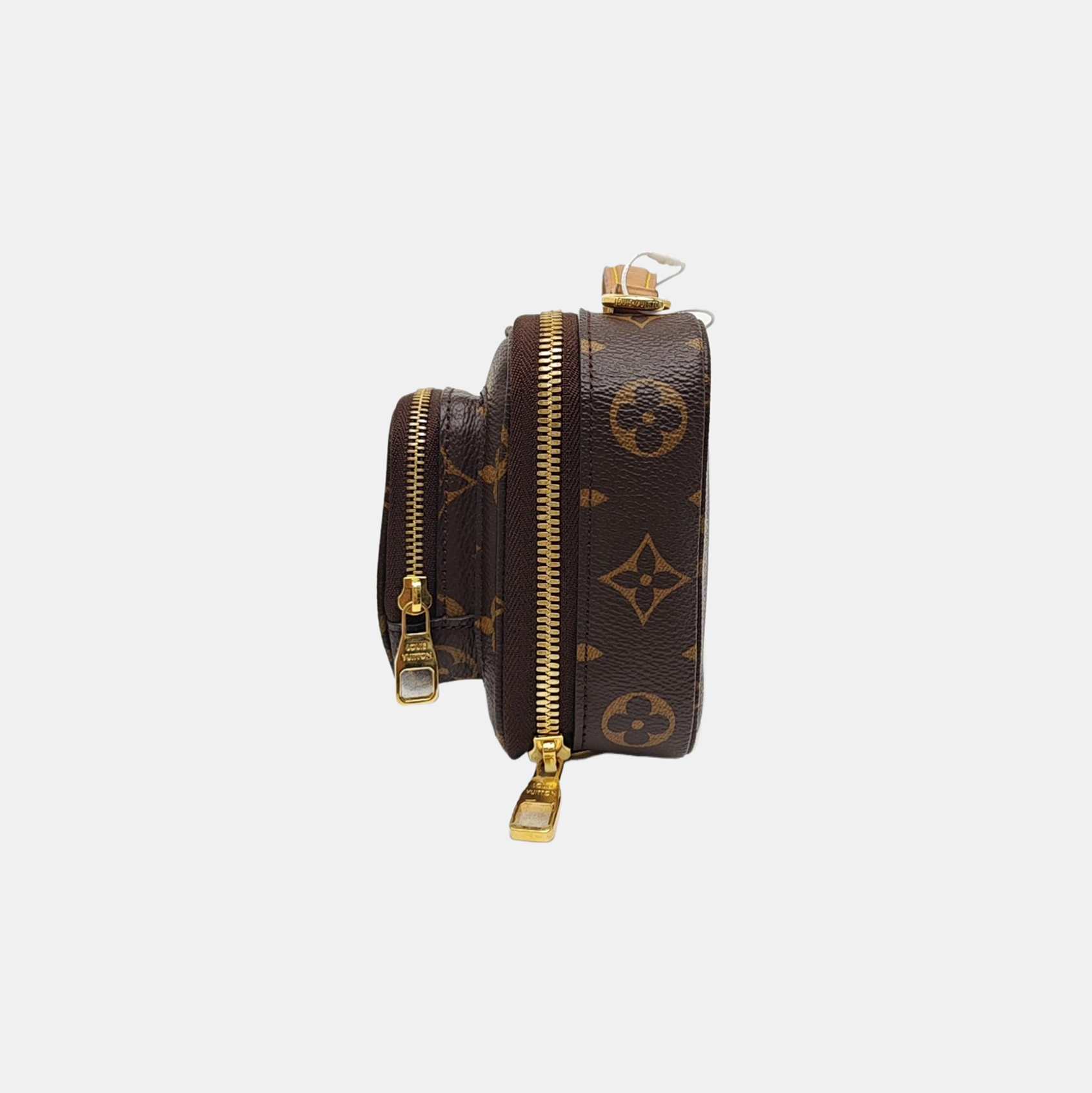 UTILITY Monogram Coated Canvas Brown