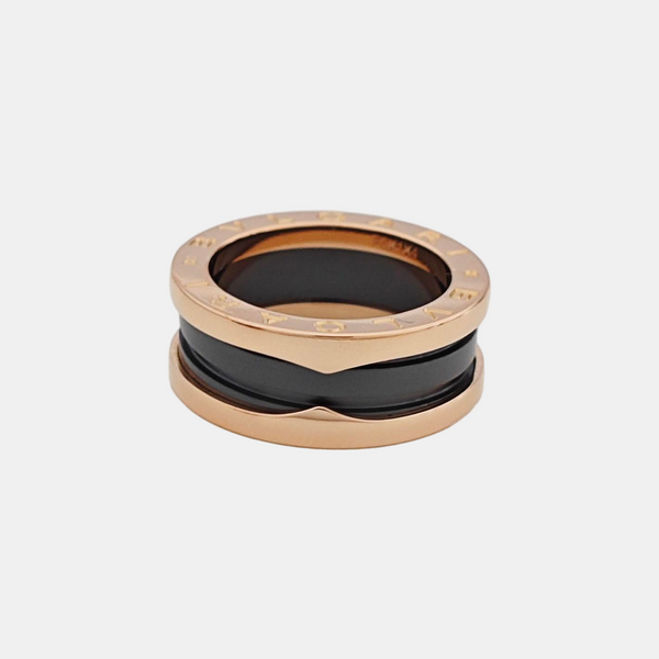 B.ZERO1 18k Rose Gold Ring EU 51