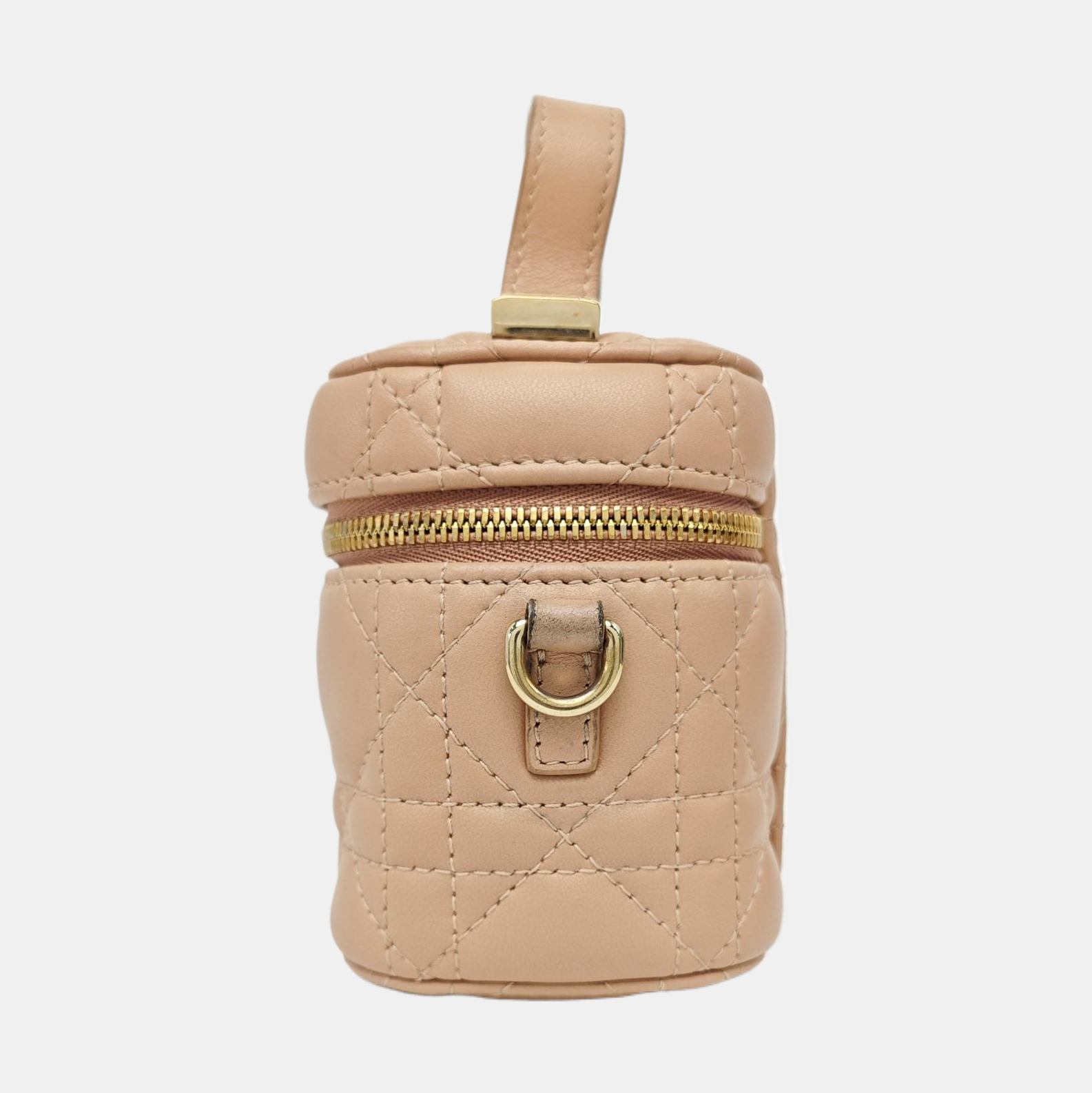 Lady Dior Super Mini Cannage Lambskin Pink
