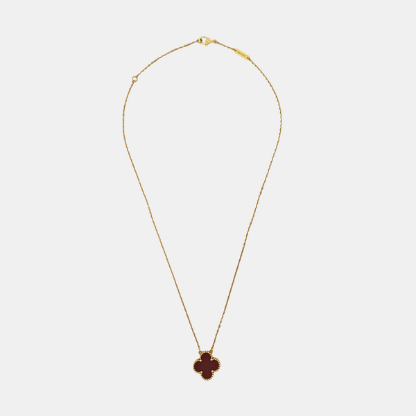 Vintage Alhambra 18k Gold Necklace