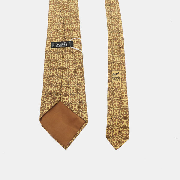Yellow Mulberry Silk Tie