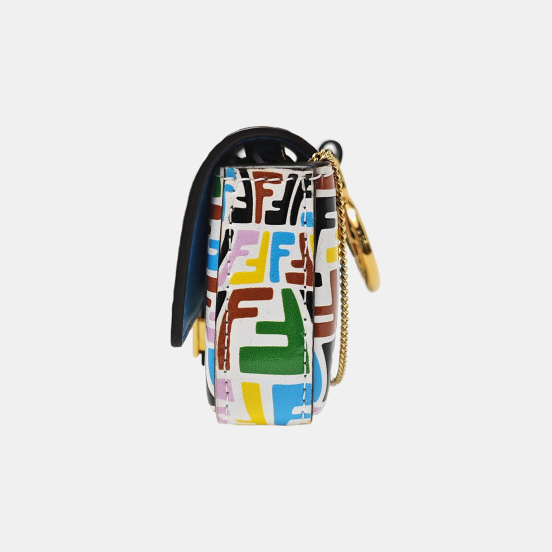 Baguette Nano Calfskin Multicolor