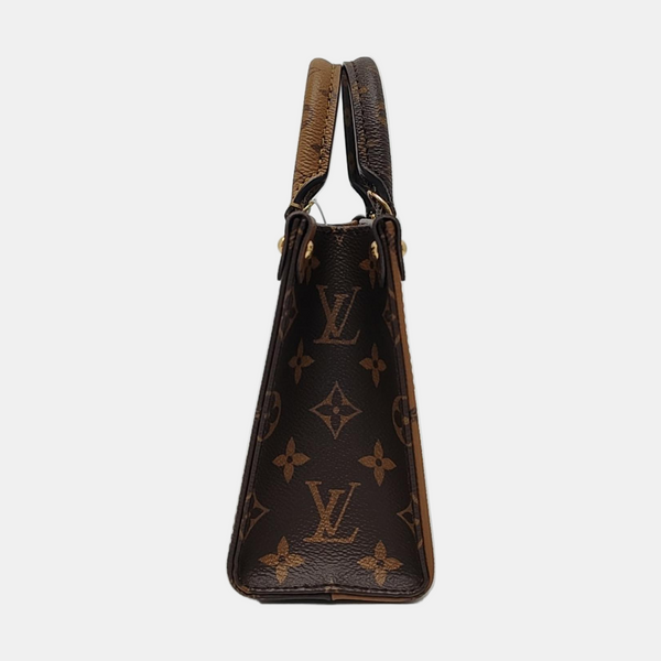 ONTHEGO BB Monogram Coated Canvas Brown