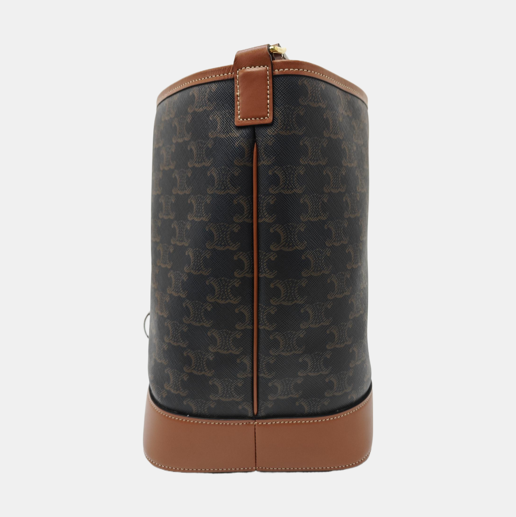 TRIOMPHE CANVAS Small Coated Canvas Brown