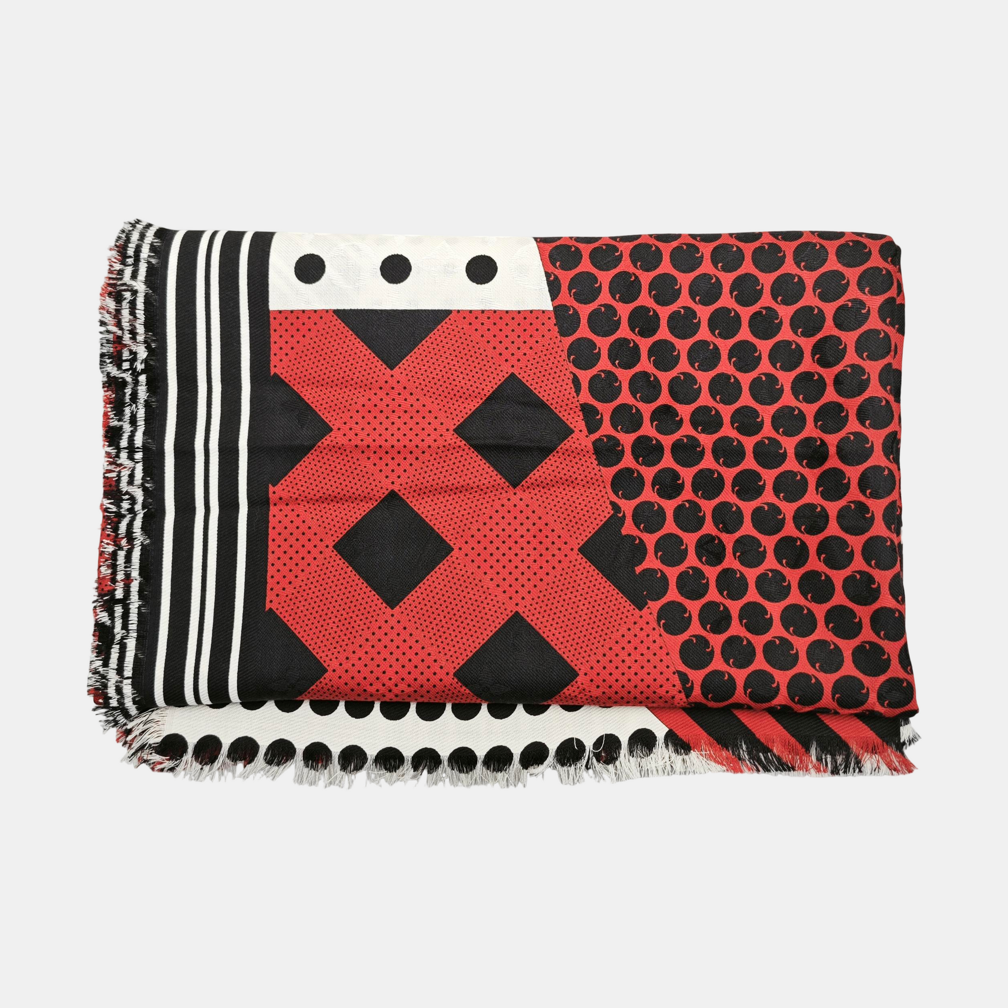 Mulberry Silk Scarf Red