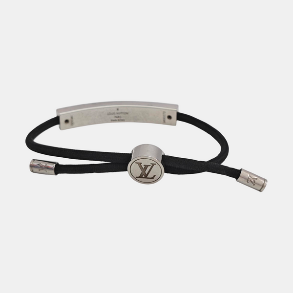 SPACE LV Metal Silver Bangle