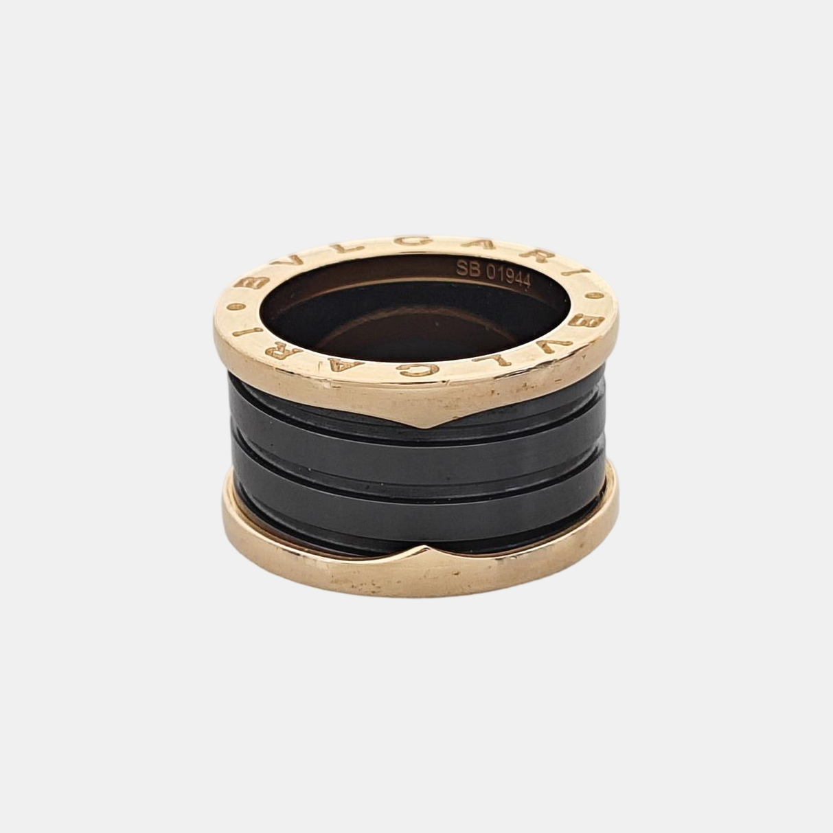 B.ZERO1 18k Rose Gold Ring EU 50