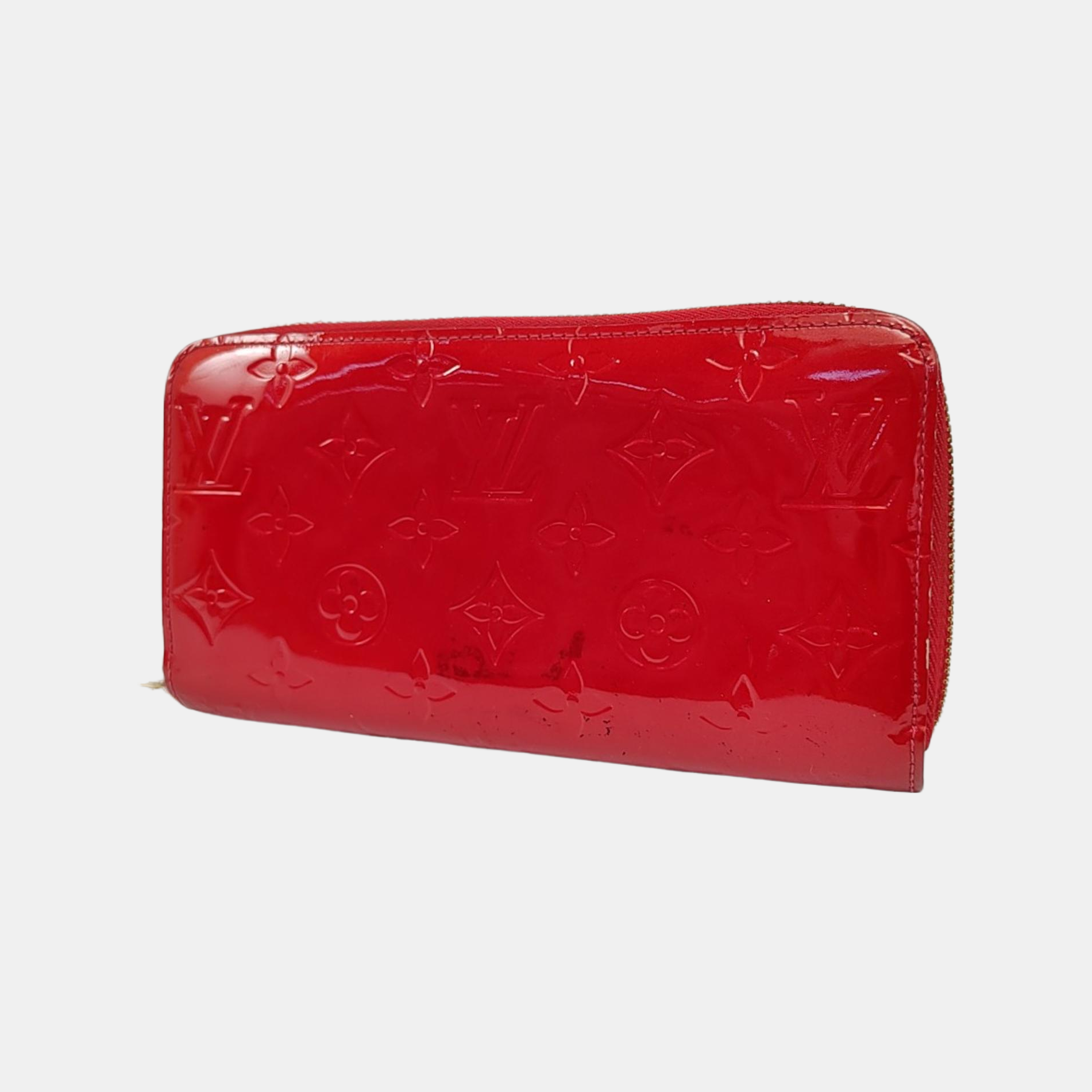 ZIPPY Patent Leather Red Wallet