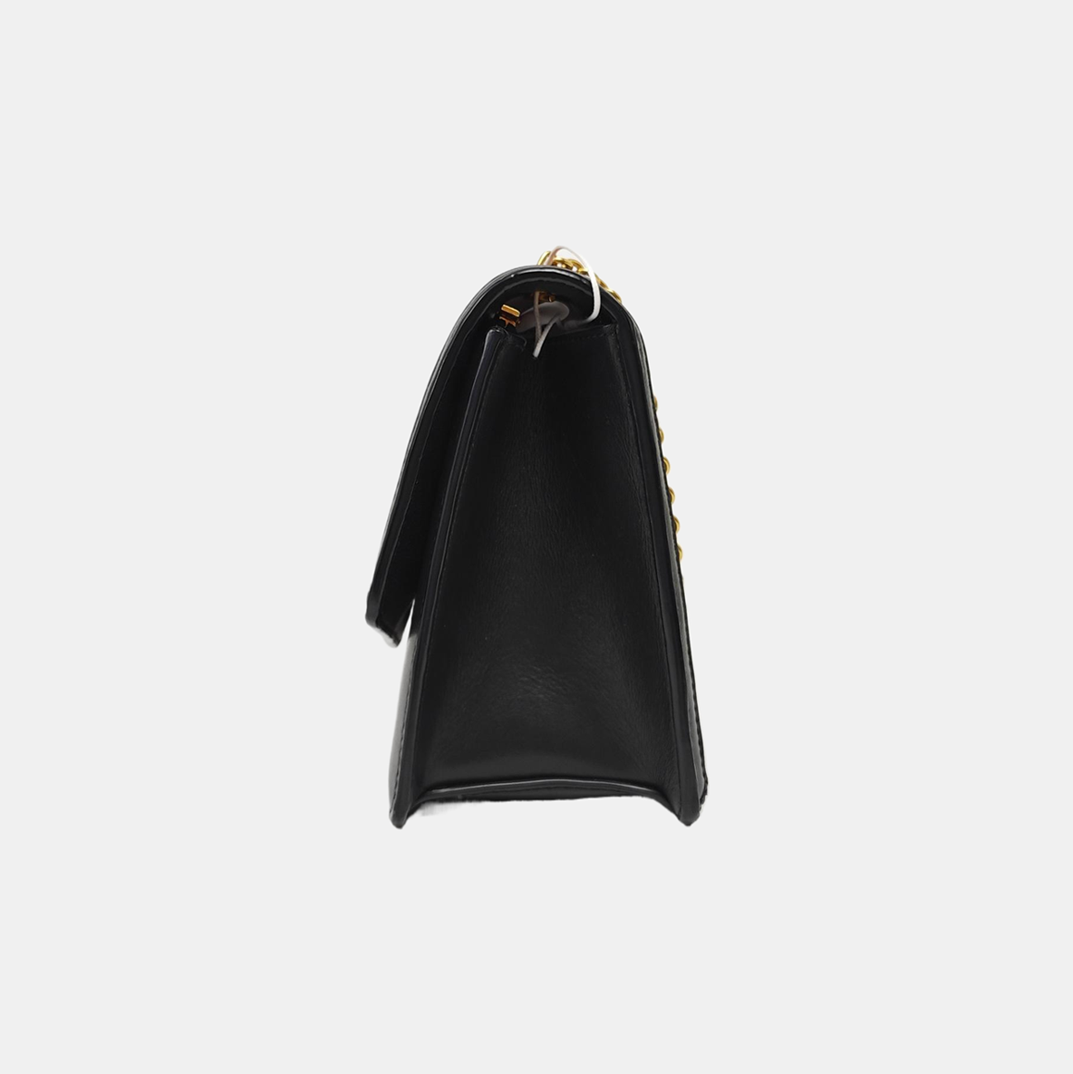 Quilted Calfskin Shoulder Bag Black