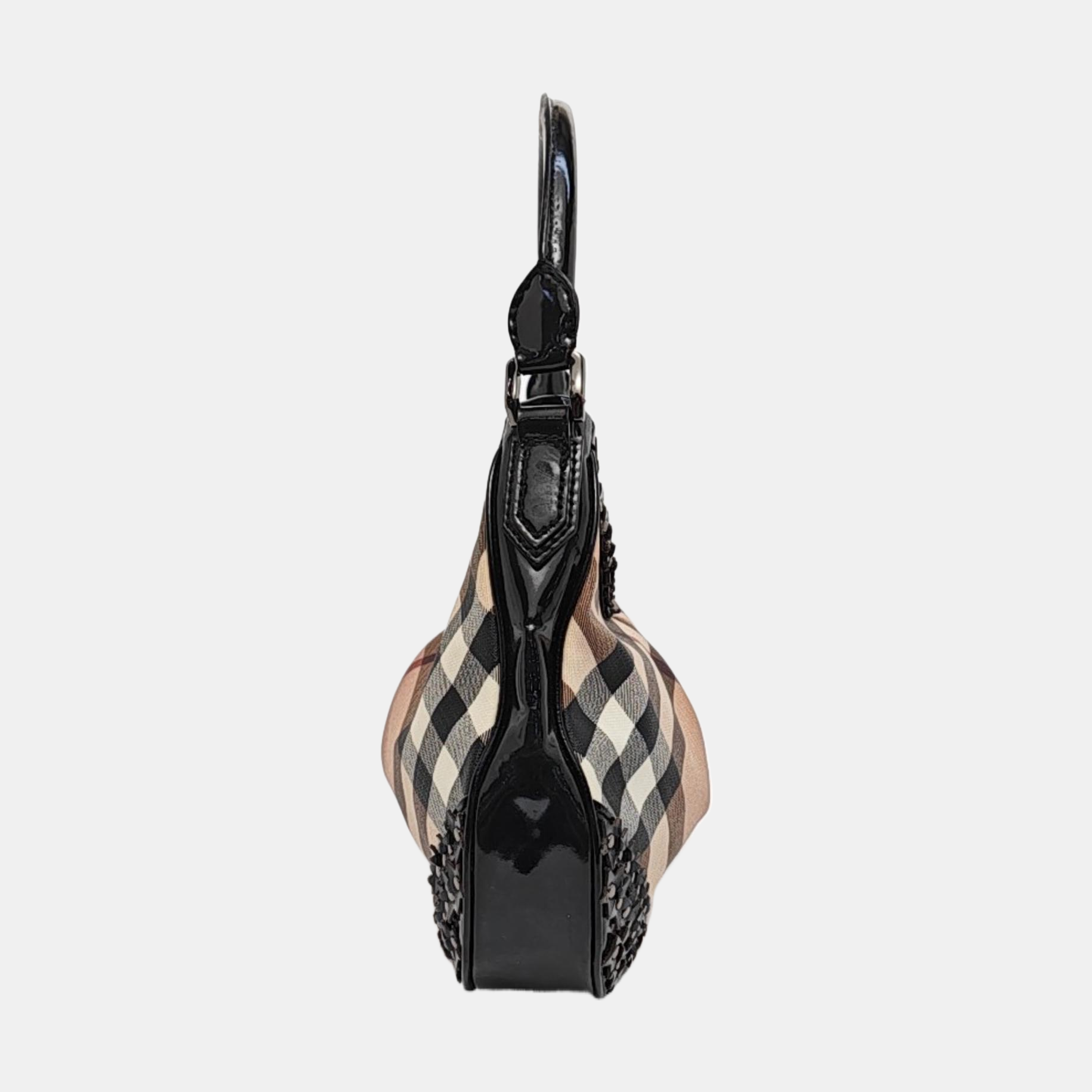 Coated Canvas Top Handle Bag Multicolor