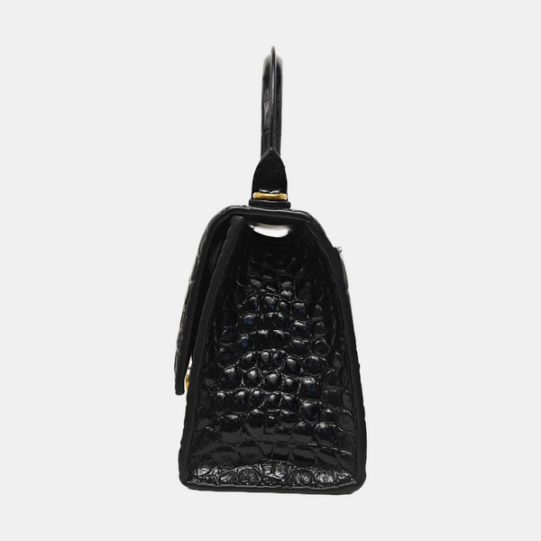 Hourglass XS Calfskin Black