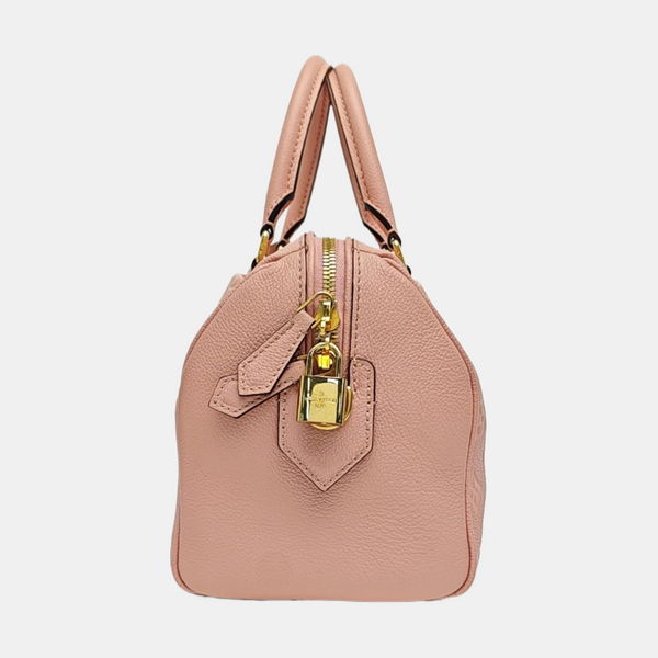 SPEEDY 25 Monogram Calfskin Pink