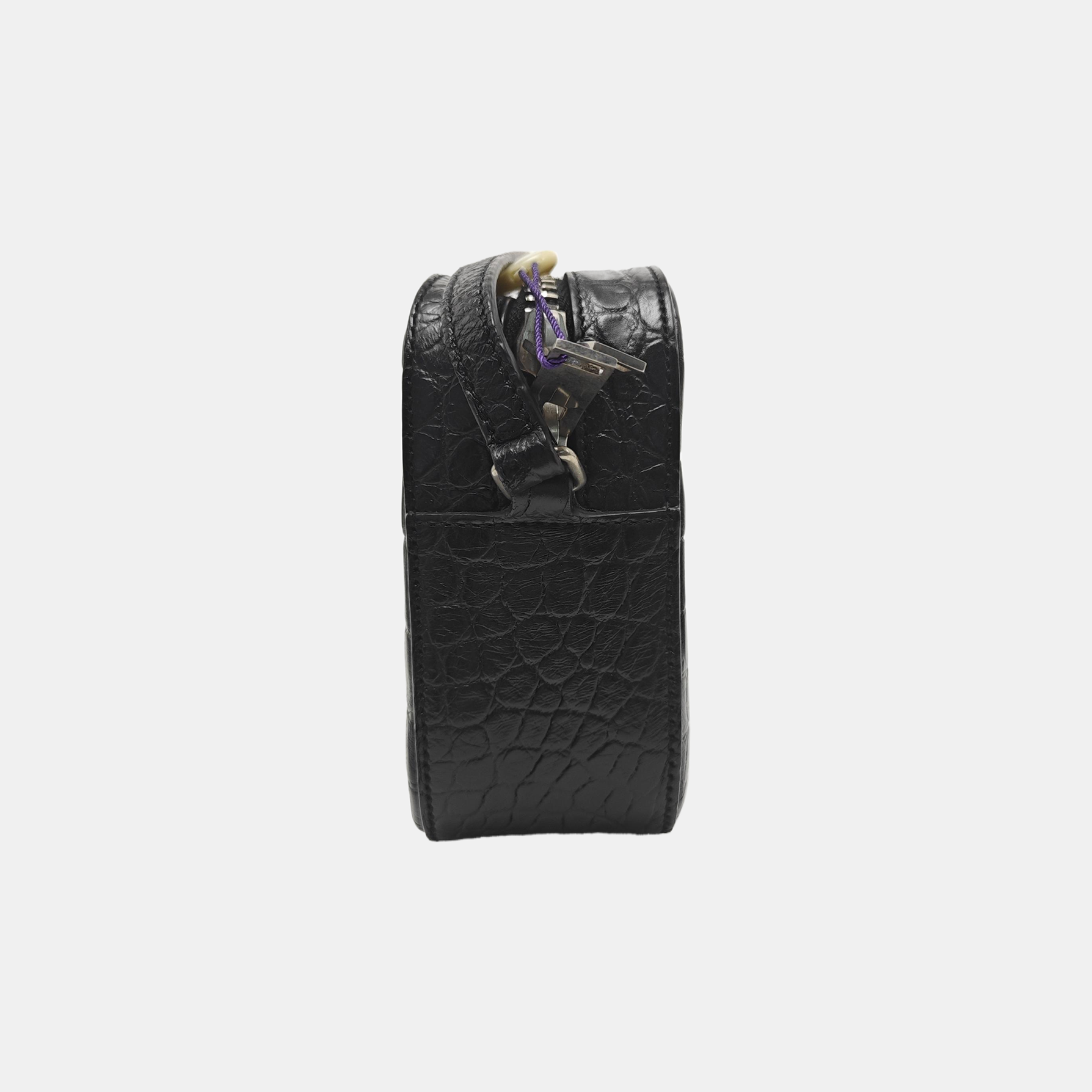 Calfskin Shoulder Bag Black