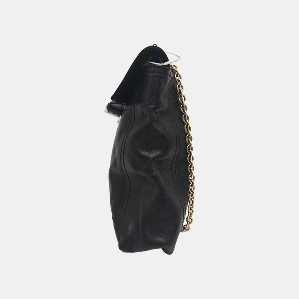 Baguette Quilted Calfskin Black