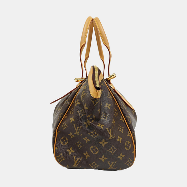 TIVOLI GM Monogram Coated Canvas Brown