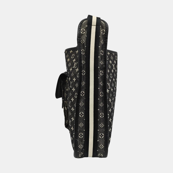 MARY KATE Monogram Canvas Gray