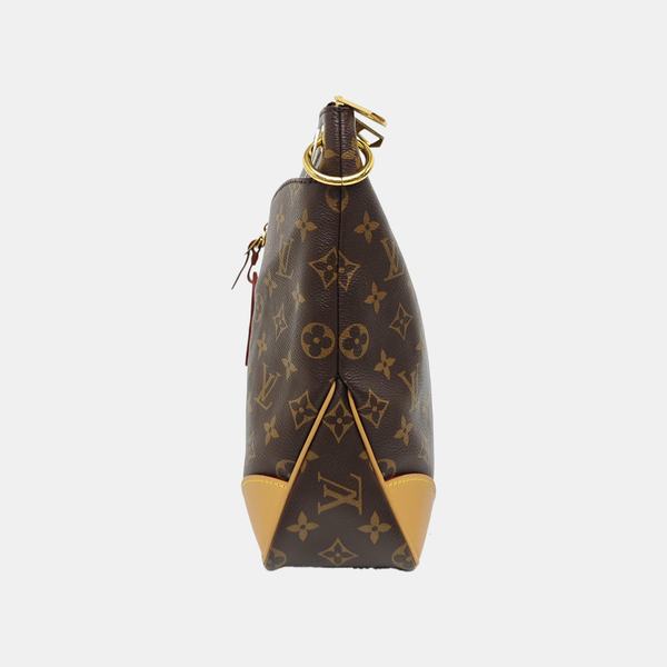 ODEON MM Monogram Coated Canvas Brown
