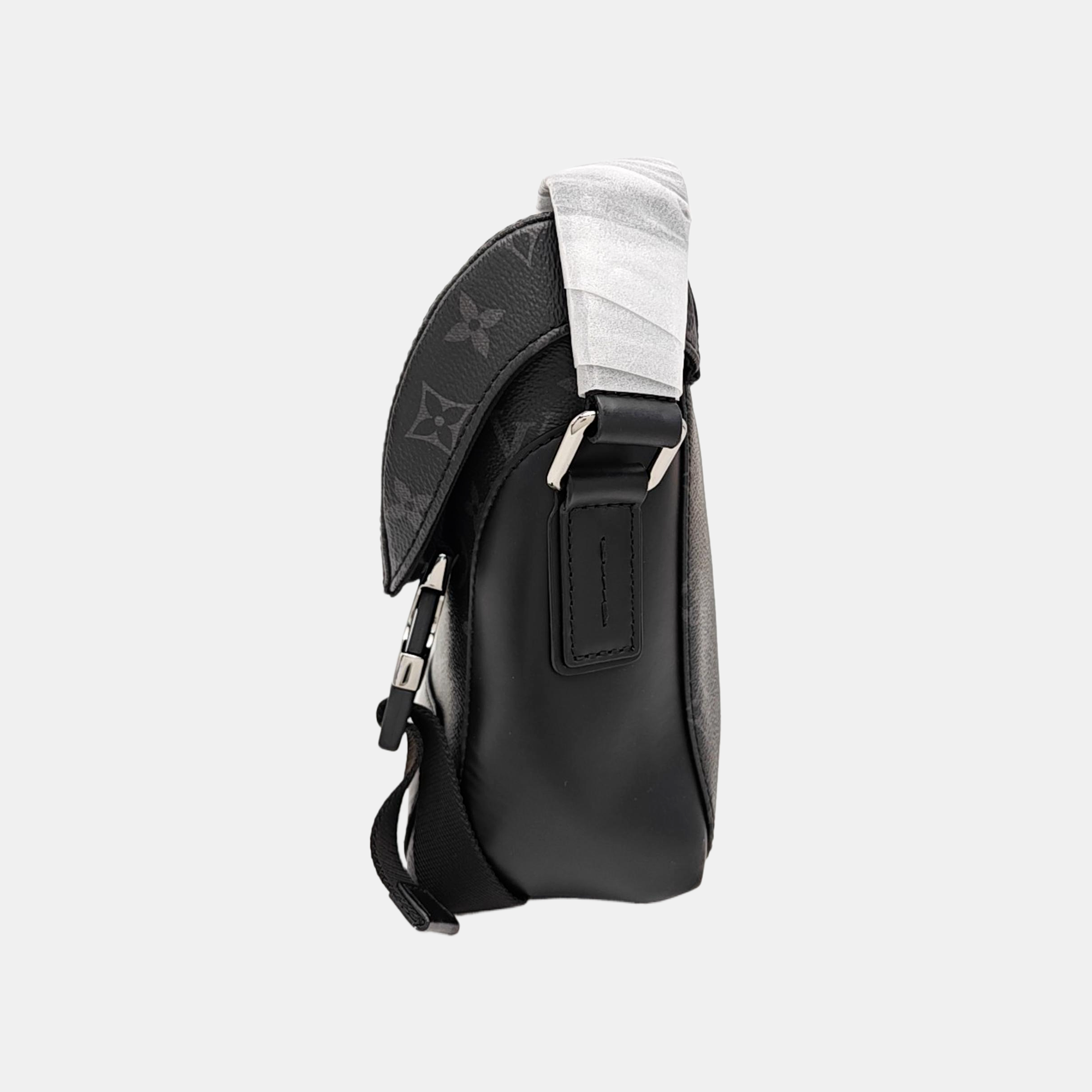VOYAGER PM Monogram Coated Canvas Black