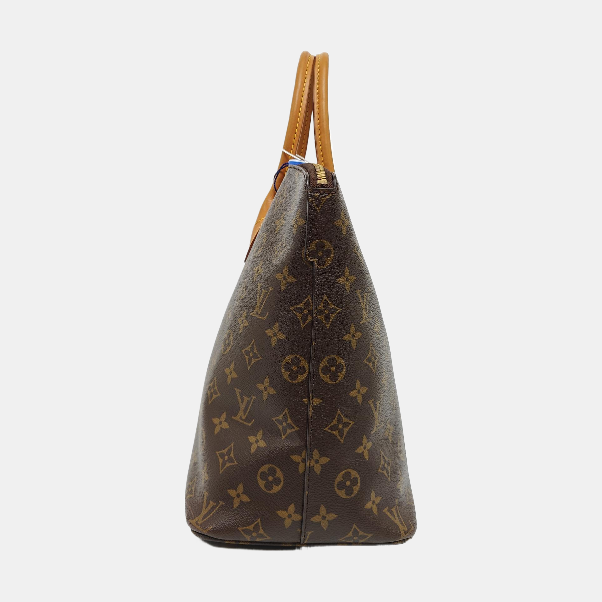 LOCKIT MM Monogram Coated Canvas Brown