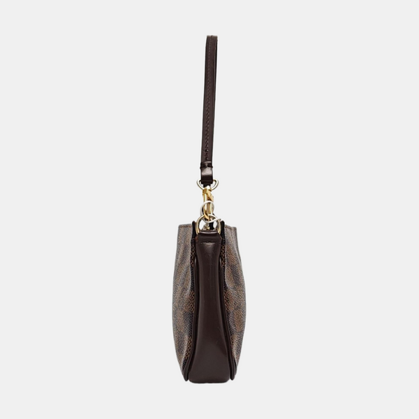 ACCESSOIRES Damier Ebene Coated Canvas Brown