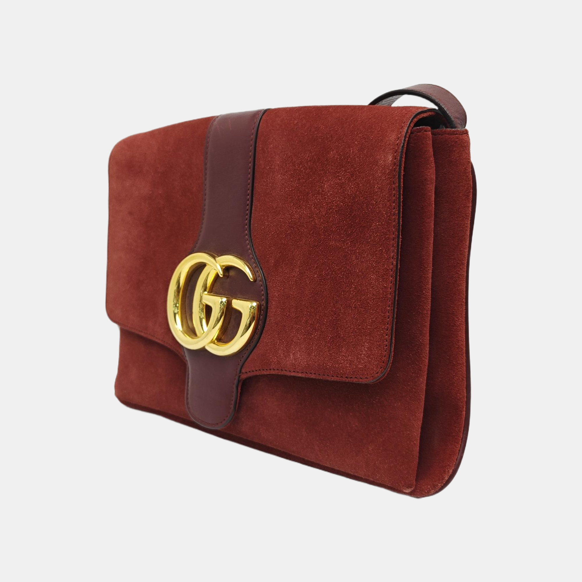 Arli Medium Suede Red