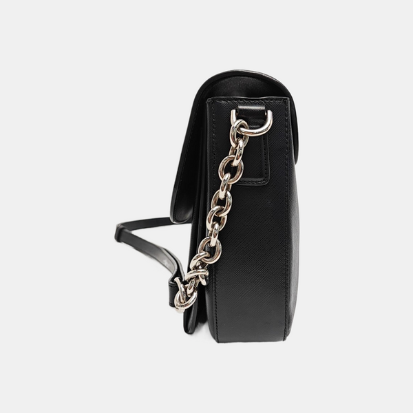 Gancini Calfskin Black