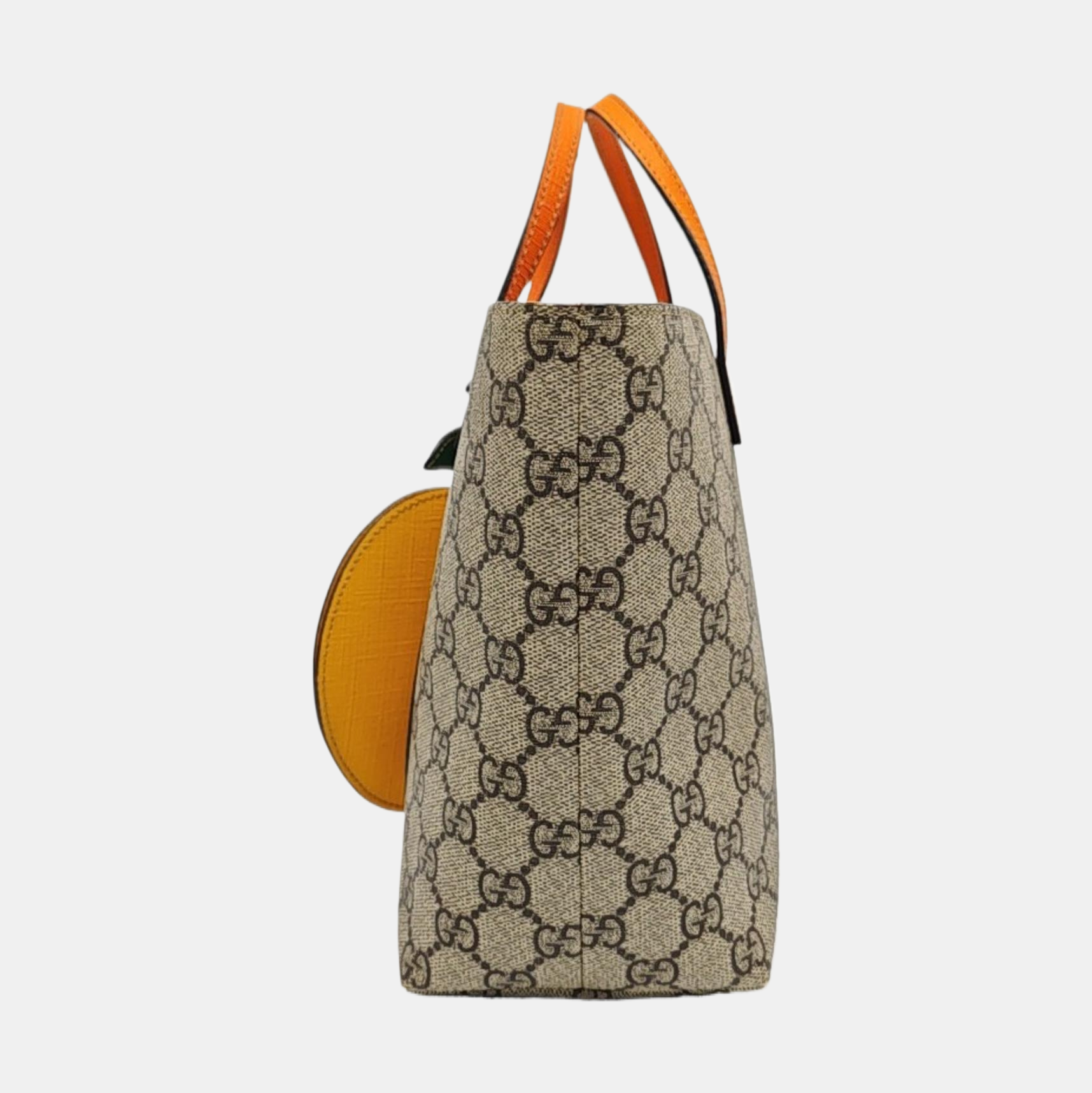 Children’s GG Bucket Monogram Coated Canvas Beige