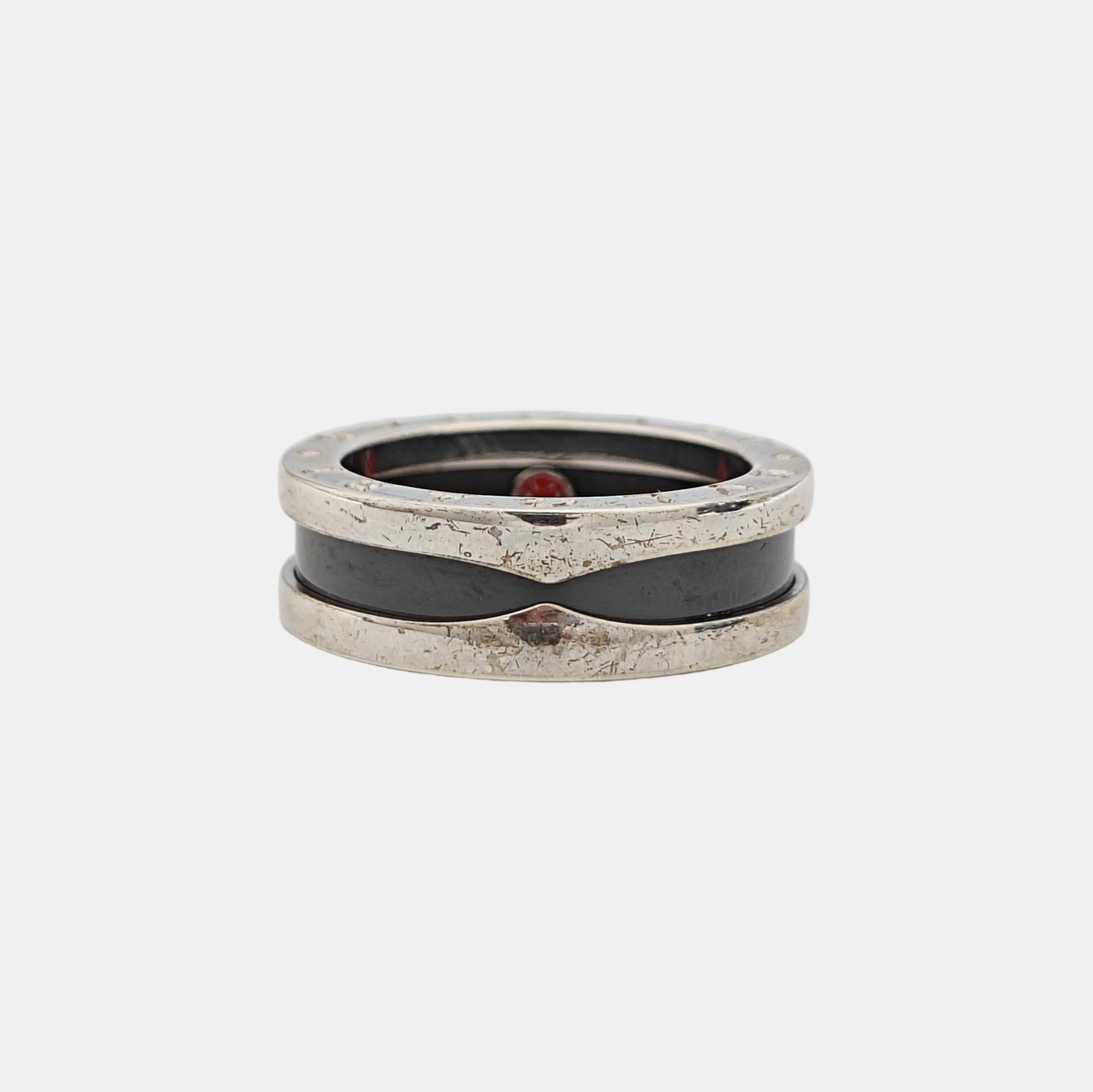 B.ZERO1 925 Sterling Silver Ring EU 52