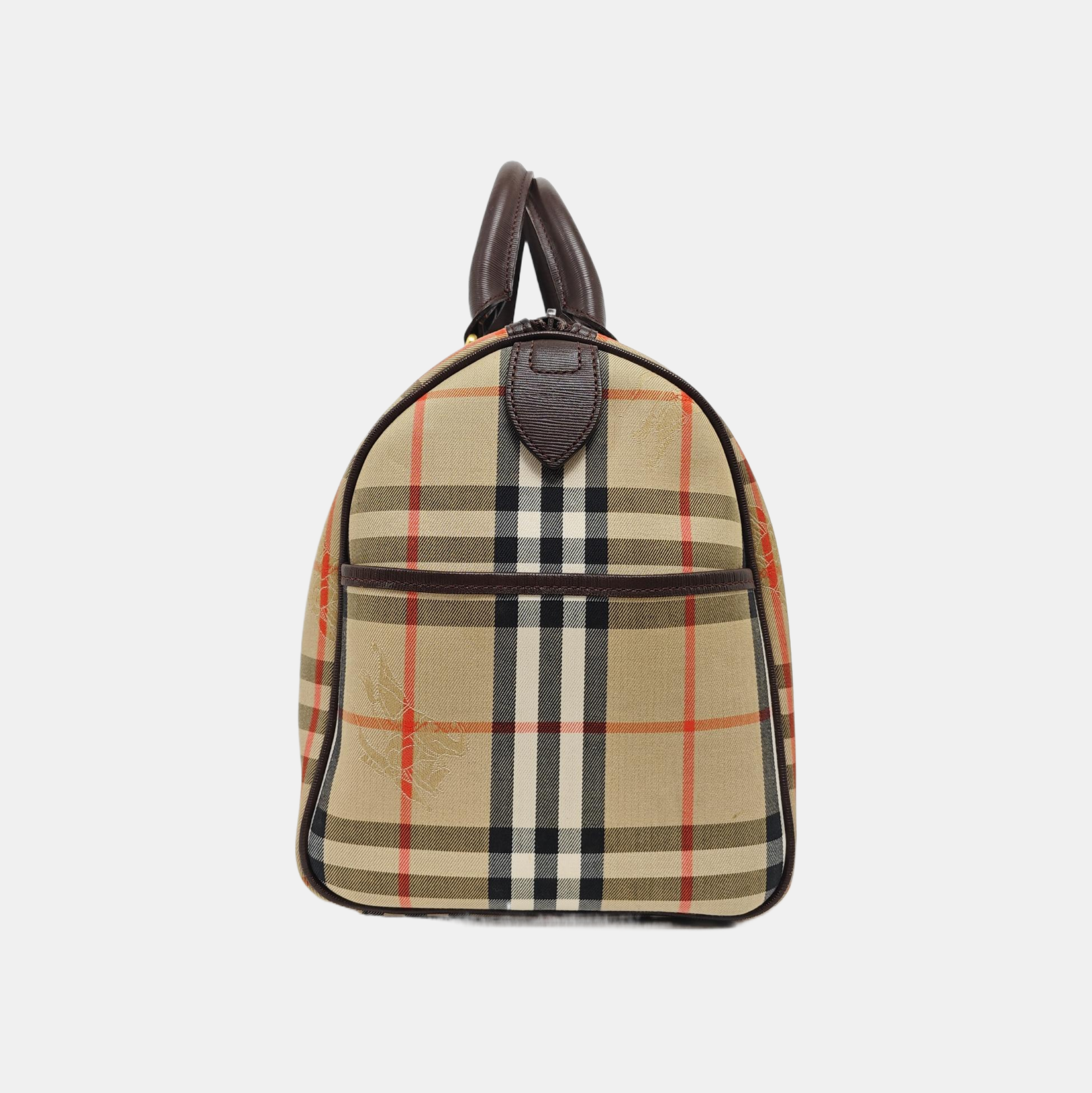 Canvas Top Handle Bag Beige