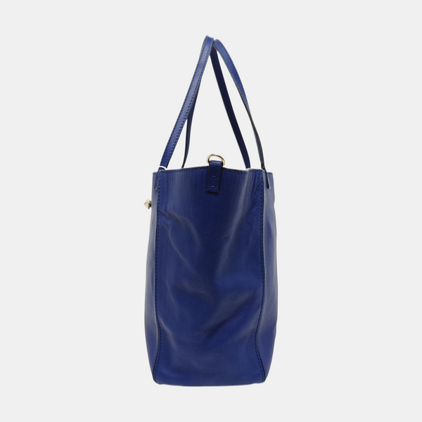 Piel de becerro Rockstud azul