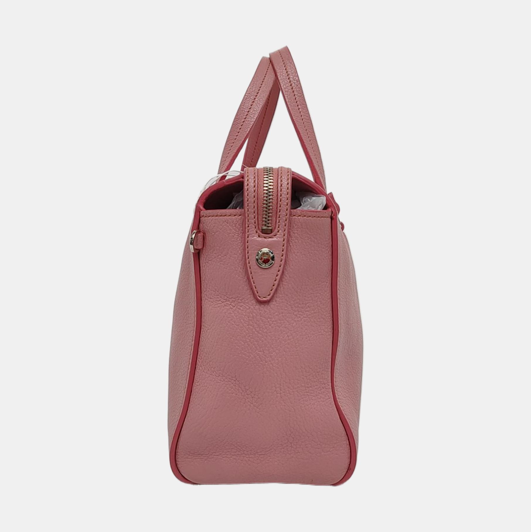 Calfskin Shoulder Bag Pink