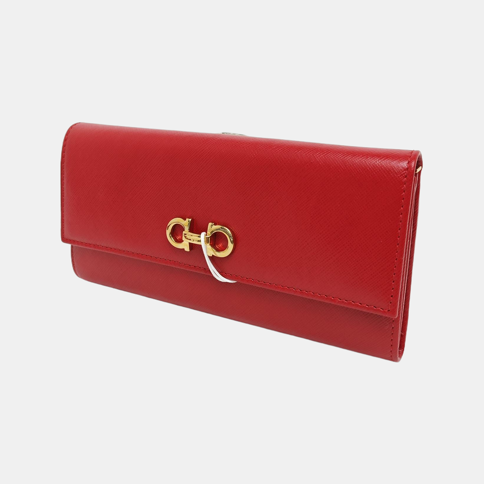 Vara Calfskin Red Wallet