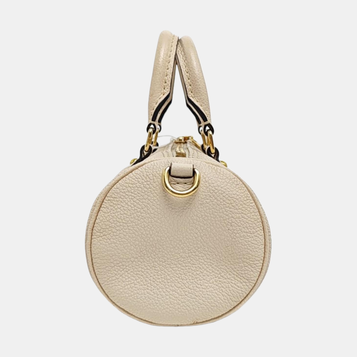 PAPILLON BB Monogram Calfskin Beige