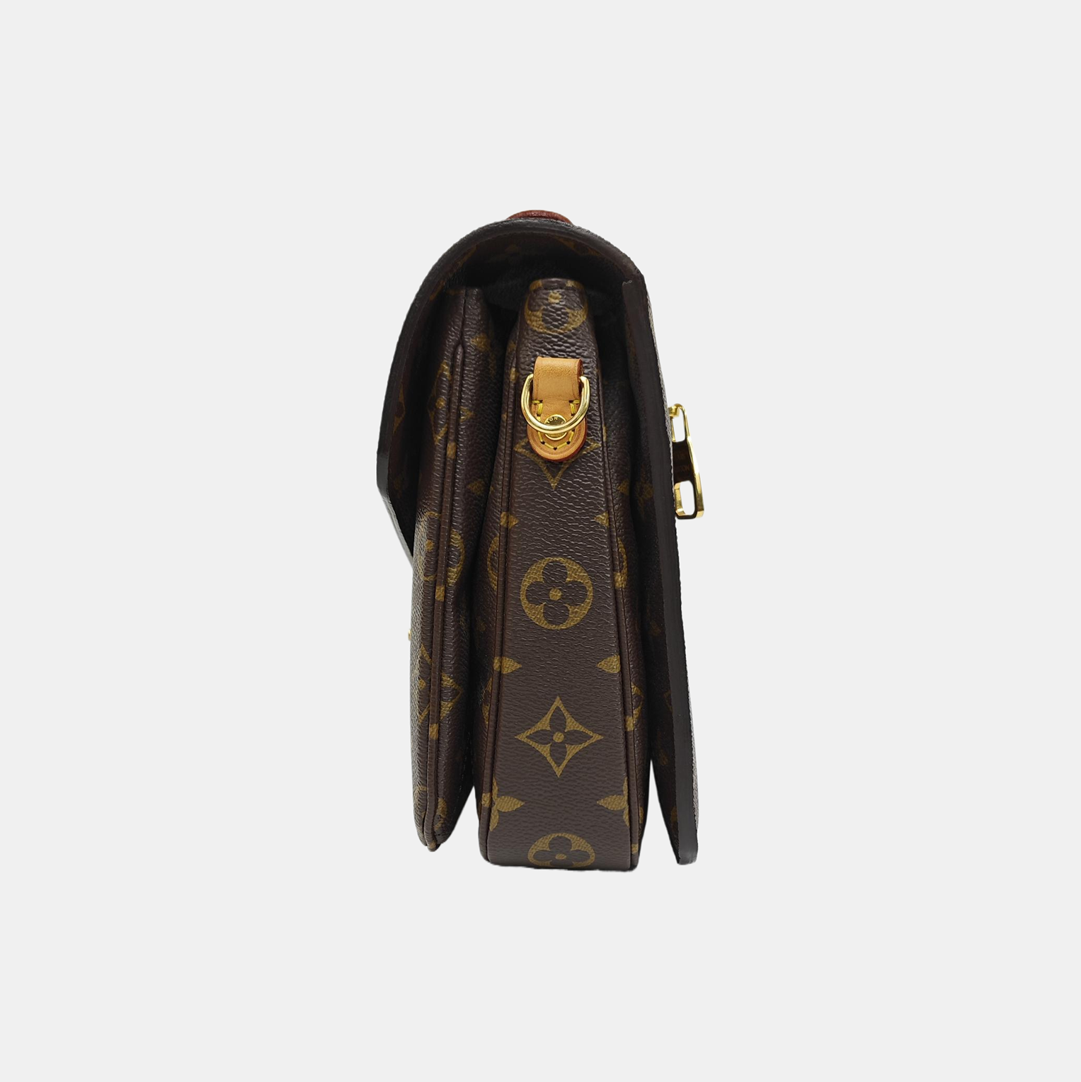 MÉTIS MM Monogram Coated Canvas Brown