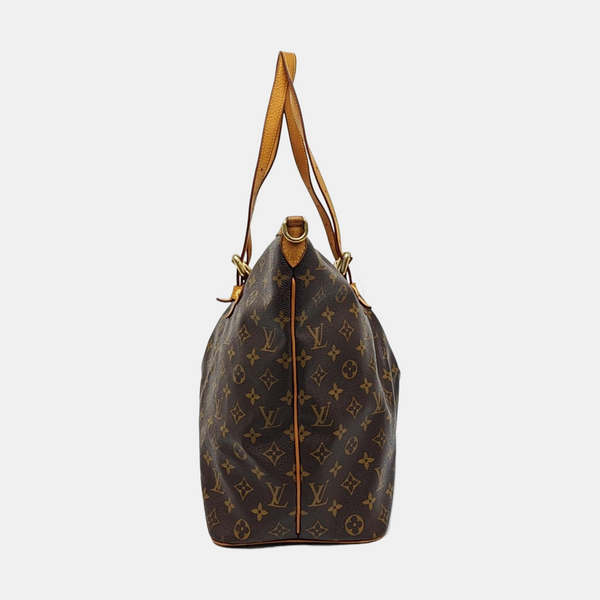 PALERMO GM Monogram Coated Canvas Brown
