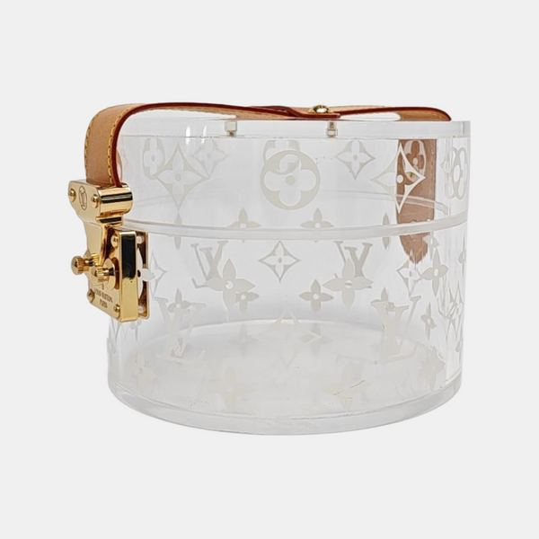 BOX SCOTT Monogram Plastic Clear