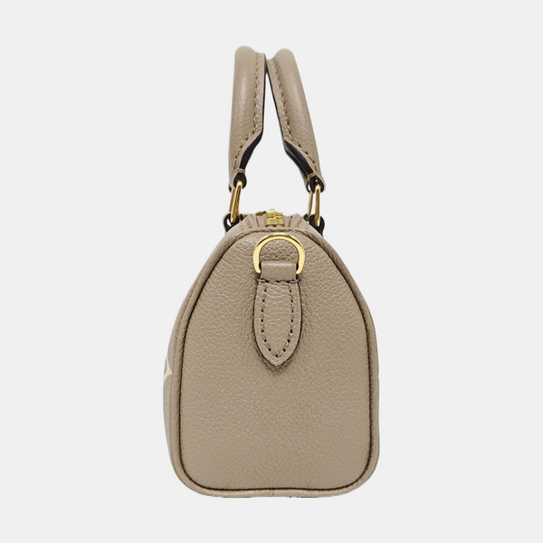 SPEEDY Nano Monogram Calfskin Gray