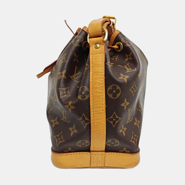 NOÉ BB Monogram Coated Canvas Brown