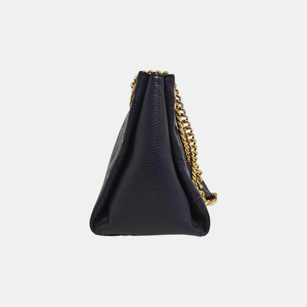 SURENE BB Monogram Calfskin Blue