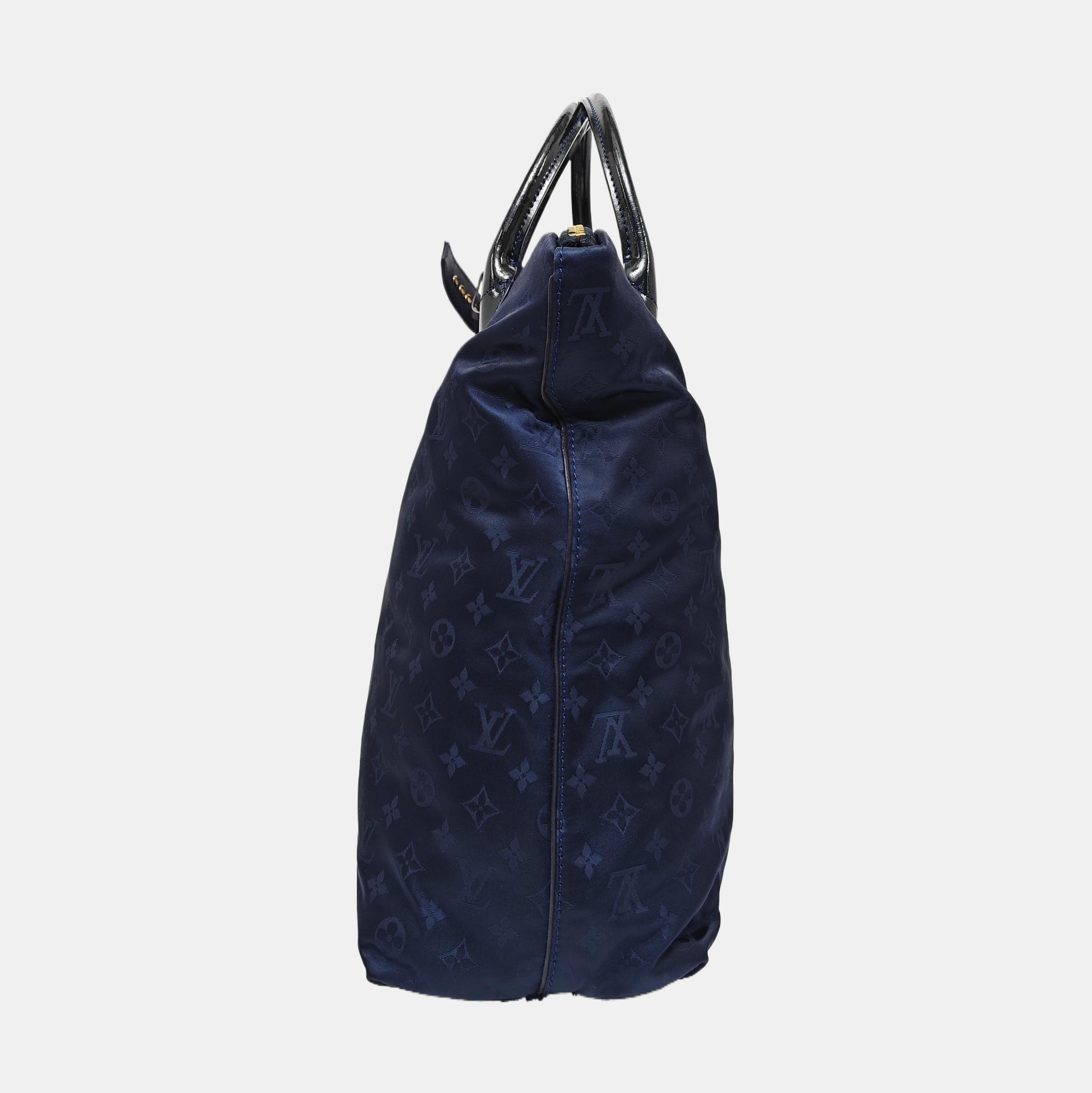 LOCKIT Monogram Fabric Blue