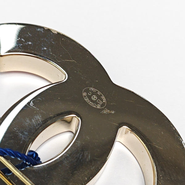 Metal Gold Brooch
