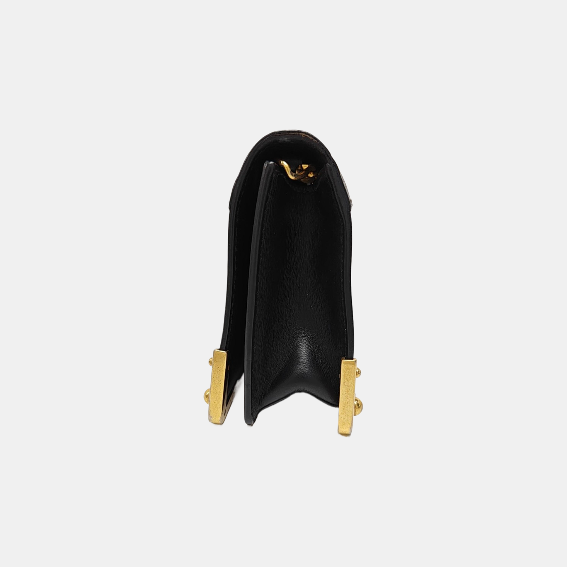 Cahier Saffiano Calfskin Black