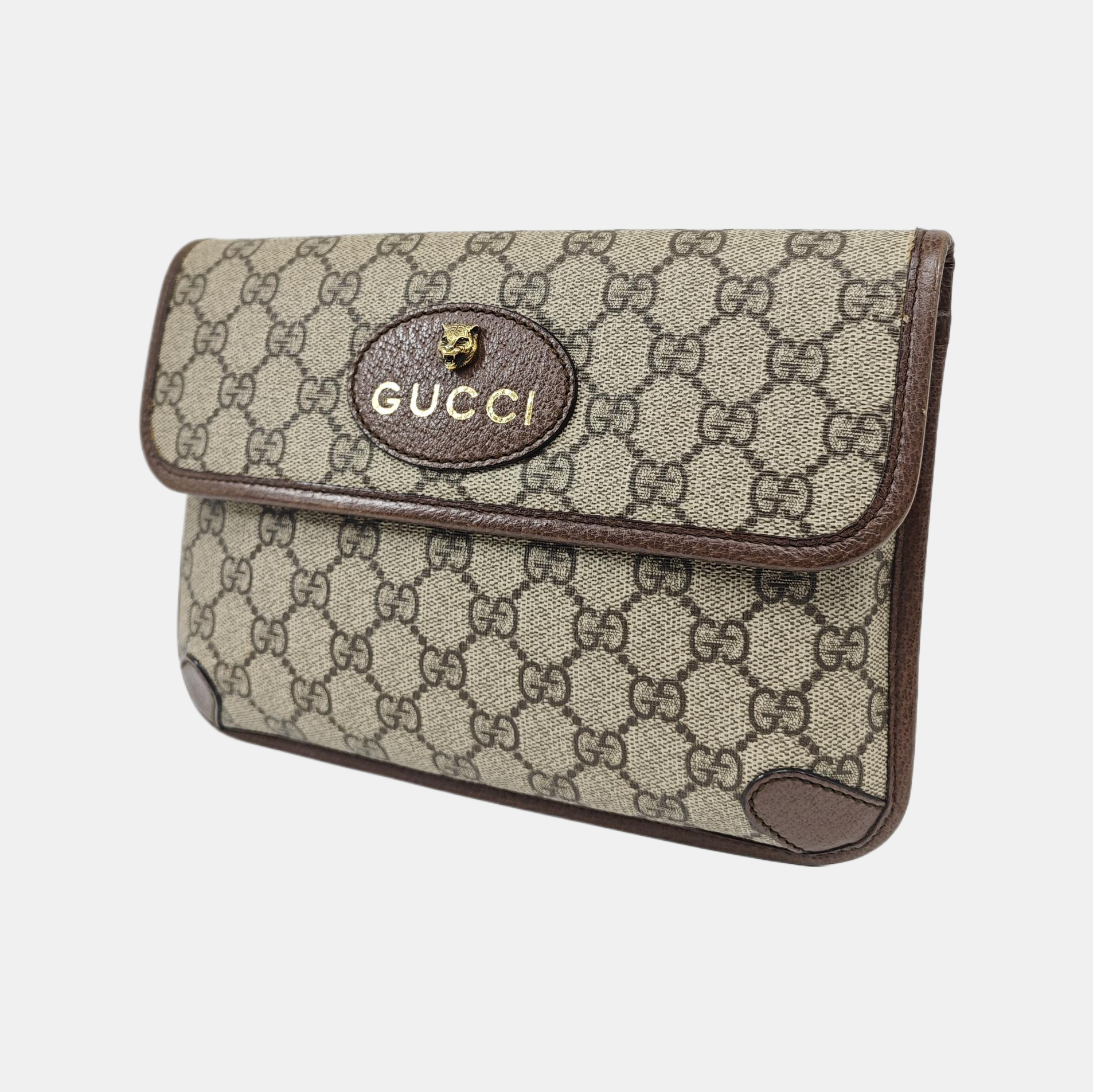 Neo Vintage Monogram Coated Canvas Beige